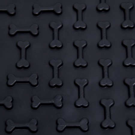 Rug for licking on suctions 18.5 x 18.5 cm, tp, black-2