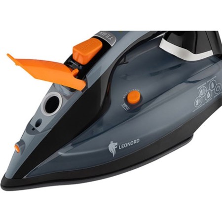 LEONORD LE-1803, 2400 W, ceramic sole, 20 g/min, 380 ml, black-4
