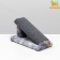 Claw "slide" mini-version, 29 x 14 x 14 cm, carpet, gray with paws
