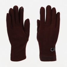 Gloves are male, dimensionless, without insulation, brown color