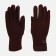 Gloves are male, dimensionless, without insulation, brown color