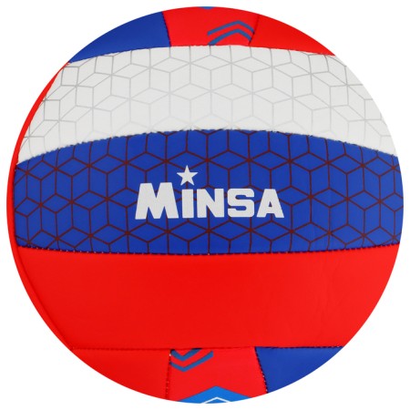 Volleyball Minsa “Russia”, PVC, machine stitching, 18 panels, p. 5-4