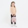 Baby backpack on lightning, pink color