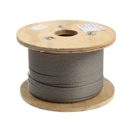 Steel Taen cable, stainless, 3 mm, bay 200 m