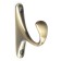 Hook furniture tundra TKO024, one -rod, bronze, 2 pcs