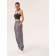 Female top on one shoulder Mirey Top One Shoulder, size 42-44, color graphite