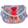 Children's bag on the valve, 6x12x16 cm, adjustable belt, purple mix