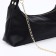 Bag-baget with a zipper, black color