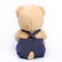 Soft toy "Mishutka in overalls", color mix