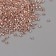 Glass beads 11/0 "cylinder. Light gold gloss" 10 g