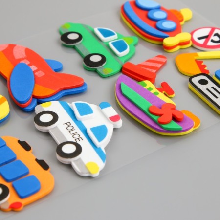 Stickers from EVA "Transport" Assorted.-1