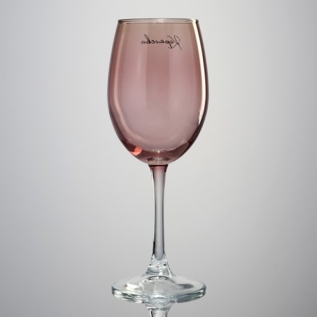 Glass for the wine "Queen", 360 ml, pink-3