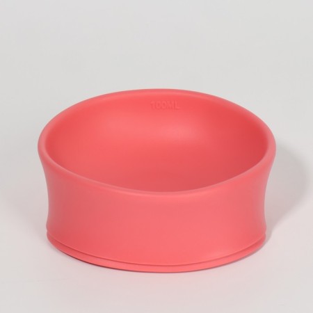 Waxing bowl, D11 × 7 × 14 cm, pink color-6