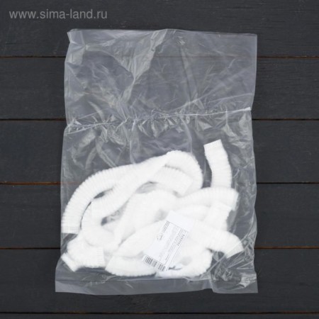 Case for cabbage, elastic band, spanbond 12 g/m², white, 10 pcs., Greengo-1