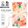 Block of papers with a sticky layer "Bloom this spring", 30 sheets