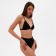 Swimming trunks of women's minaku slips, black color, size 46