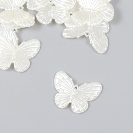 Decor for creativity Plastic "Pearlmons" set 20 pcs 2.7x2.7 cm-1
