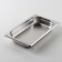 Gastricity 1/4 of stainless steel, 40 mm, 26.4 × 16 × 4 cm, thickness 0.8 mm