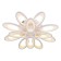 LED lamp 170W 11760lm 3000K-6500K, size 72x72x8 cm