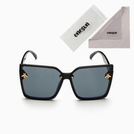 Sunglasses "OneSun", UV 400, pipe 14.2 cm, width 14.2 cm, lens 5.7 x 6.5 cm-2