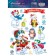 Interior sticker with a luminous layer of “snowmen”, 21 x 29.7 cm, New Year