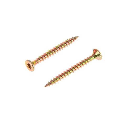 Infix, 3.5x35 mm, hide, Torx15, yellow zinc