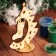 Harvesting for creativity "Christmas tree with New Year's toe"