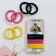 Hair gum "Avocado" 6 pcs