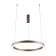 Suspended chandelier NISIA LED 4000K 48W