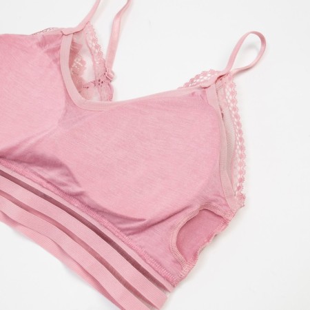 Female set (top, panties) dark pink color, size 42-44-3