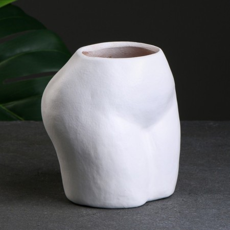 Vase "Aphrodite", White, 1.3 l/18x15 cm-2
