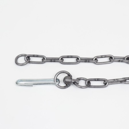 A chain for leaning dogs, 3 m, caliber 6 x 42 mm, black-4