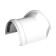 Gutter angle 135 ° PVC D125