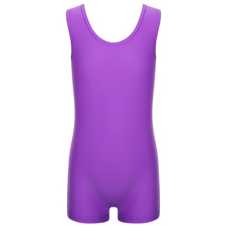 A swimsuit for gymnastics and dancing Grace Dance, p. 38, purple color-1