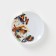Porcelain plate "Hunting season", D = 17.5 cm, MIX drawing