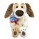 Soft toy "BABY BABY", with a bouquet, 20 cm