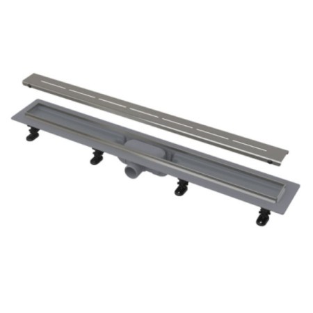 Alcadrain APZ18-550M drainage groove, with thresholds for a perforated lattice, 550 mm