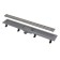 Alcadrain APZ18-550M drainage groove, with thresholds for a perforated lattice, 550 mm