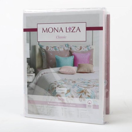 Bed linen duo Monro, size 215x240 cm, 145x210 cm - 2 pcs, 50x70 cm - 2 pcs-2