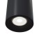 Technical C012CL-01B, 1xGU10, 50W, 8.5x8.5x1.5 cm lamp, Black color Black
