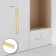 Cappio RSC103 bracket handle, aluminum, m/o 96, color satin gold