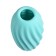 The masturbator is not realistic, reusable, 95 x 48 mm, turquoise
