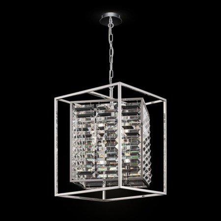 Suspension lamp Maytoni Mod060pl-04ch, E14, 4x60 W, 565x565x1216 mm, Chrome-2