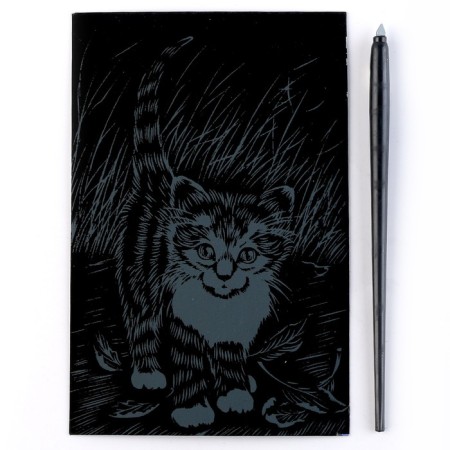 Gravity classic Small with effect holographic "Little kitten"-2