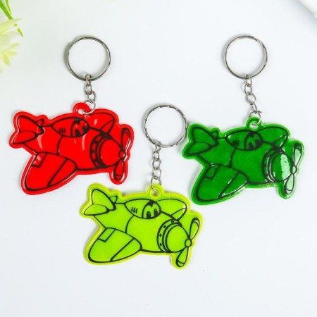 Browler plastic reflective "aircraft" mix 4.7x6 cm-2