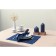 Napotle for devices made of erased linen in blue color Essential, size 35x45 cm