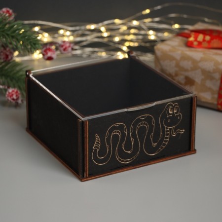 New Year's box "Snake" 6x12x12 cm