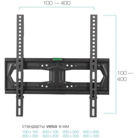 Kromax X-Stand-2 Black 23 "-55" Max.30kg fastener for TV settings-1