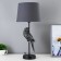Parish table lamp E27 40W Black Service 23.5x23.5x50 cm Risalux