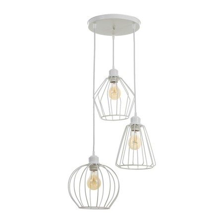Bayerlux lamp "Batista" 3x40W E27 White 37x37x90cm